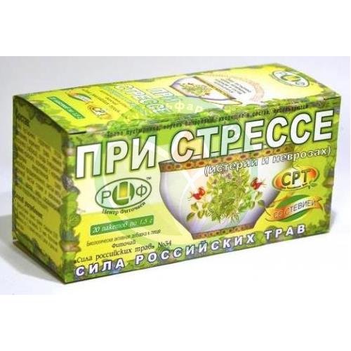 Сила российских трав №34 фиточай 1,5г №20 при стрессе купить в Брюховецком районе