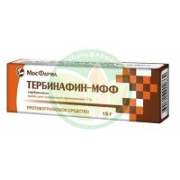 Тербинафин-мфф крем для наружного применения 1% 15г