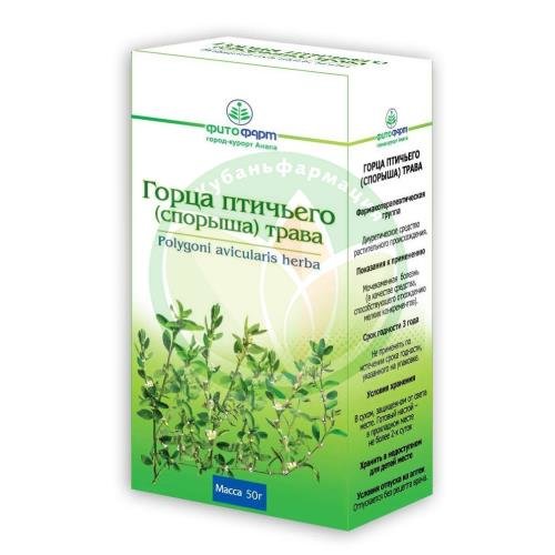 Горца птичьего (спорыша) трава измельченная 50г купить в Ейске