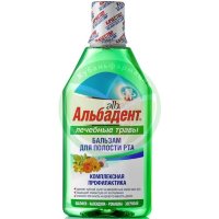 Альбадент бальзам для полости рта 400мл лечебные травы
