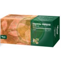 Лопуха корень 1,5г. №20 пак. (бад) чайн.напиток /фармгрупп/