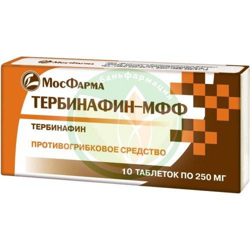 Тербинафин-мфф таблетки 250мг №10 купить в Апшеронске