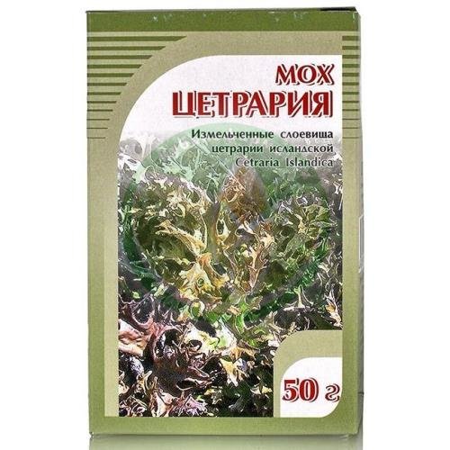 Цетрария (исландский мох) 50г.(бад) чайн.напиток /хорст/ купить в Сочи