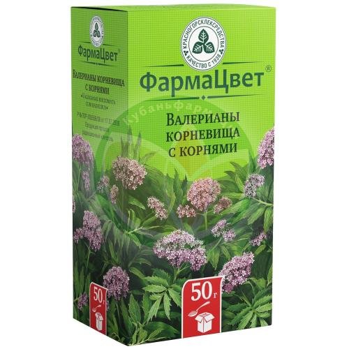Валерианы корневища и корни измельченные 50г купить в Северском районе