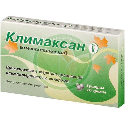 Климаксан гомеопатический гранулы гомеопатические 10г купить в Кавказском районе